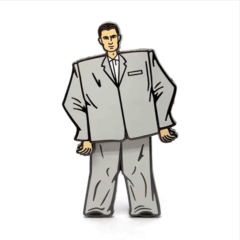 "Stop Making Sense" Enamel Pin - Spoke Art