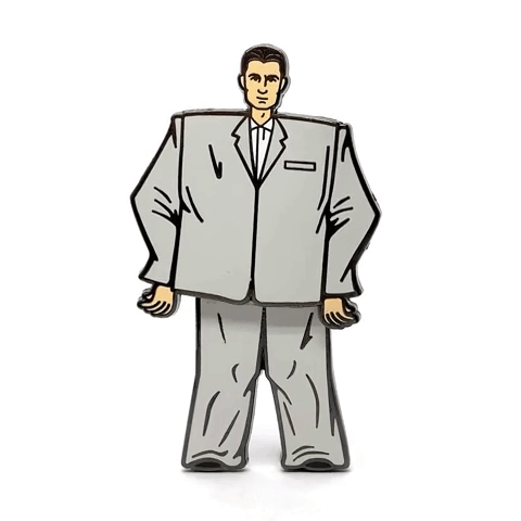 "Stop Making Sense" Enamel Pin - Spoke Art