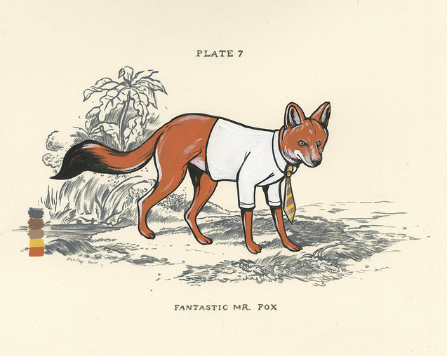 Steve Seeley - "Untitled (Fantastic Mr. Fox)" - Spoke Art