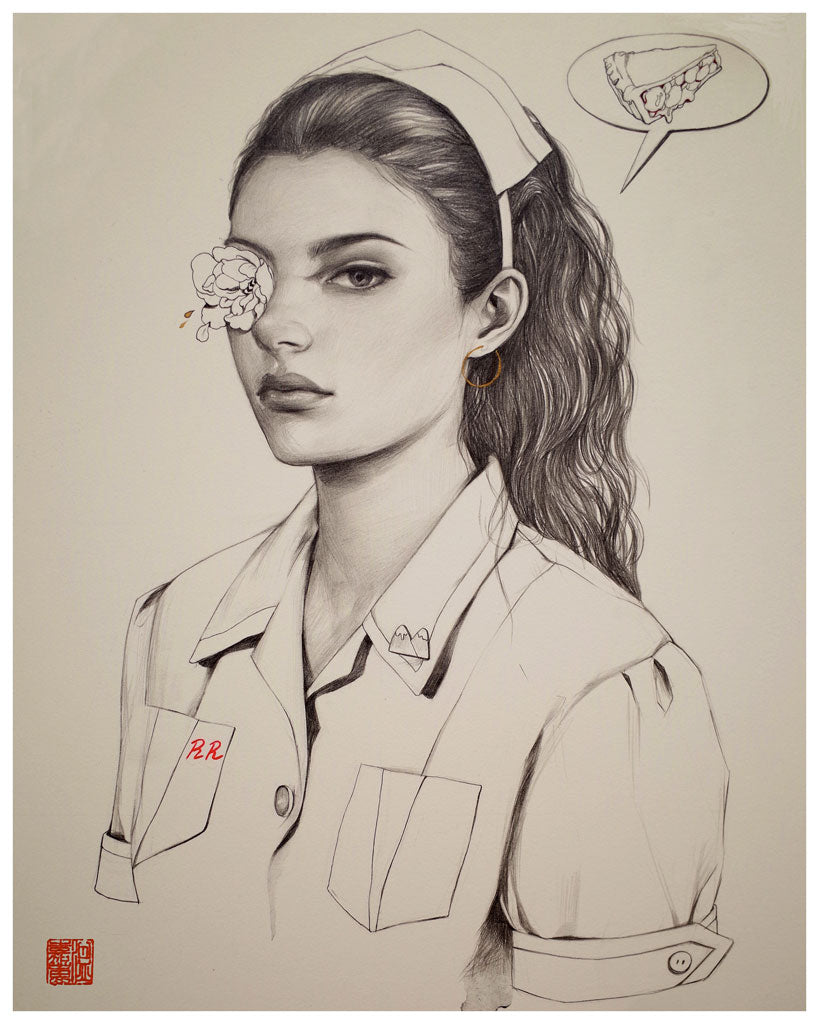 Helice Wen - "Shelly" (print) - Spoke Art