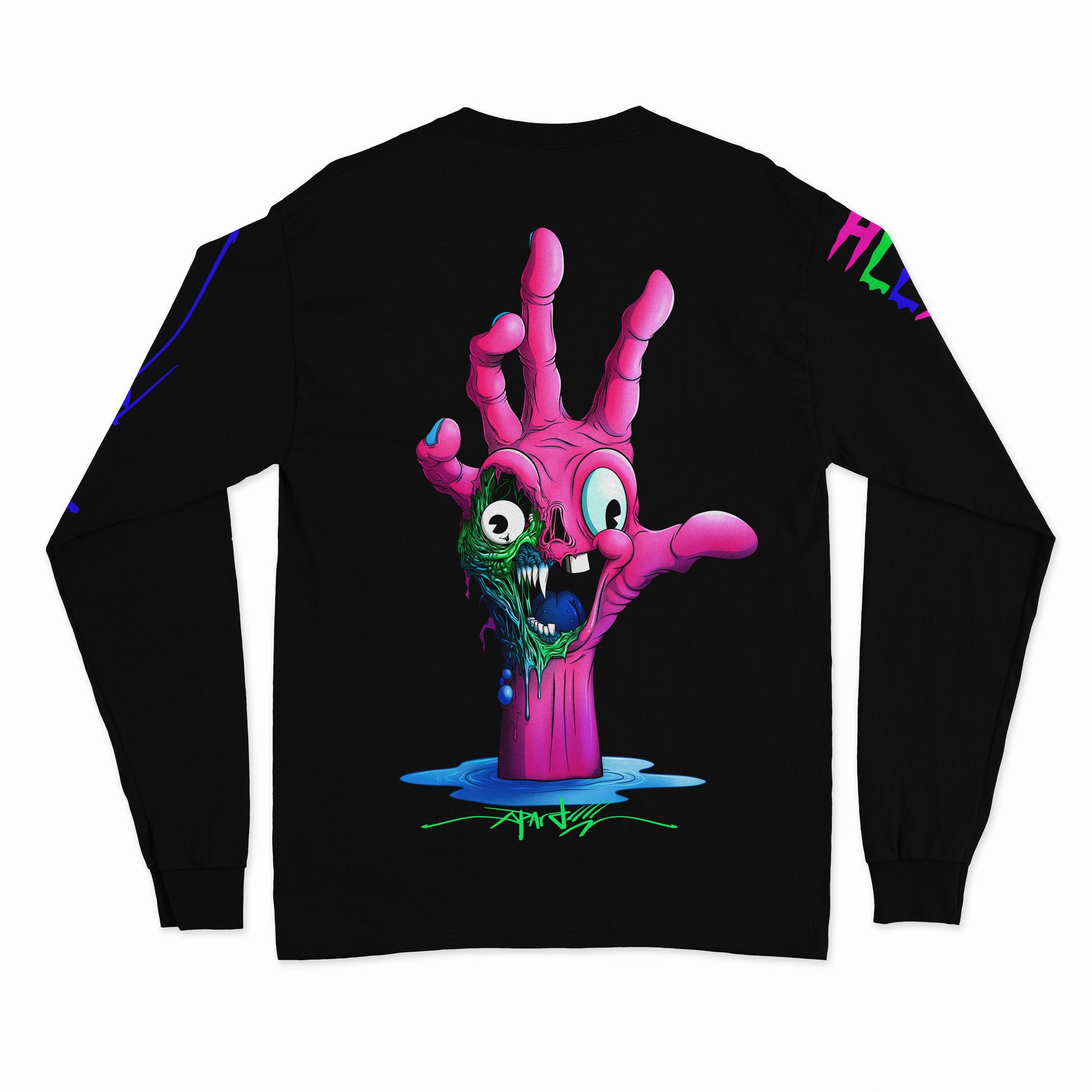 Alex Pardee - "Shunderland" Long Sleeve T-Shirt - Spoke Art