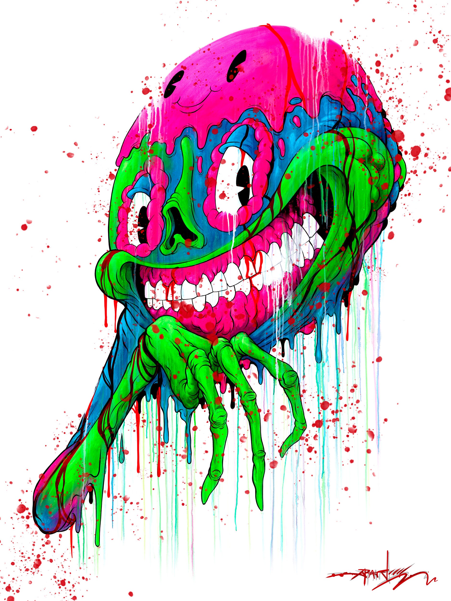 Alex Pardee - "Otis" print - Spoke Art