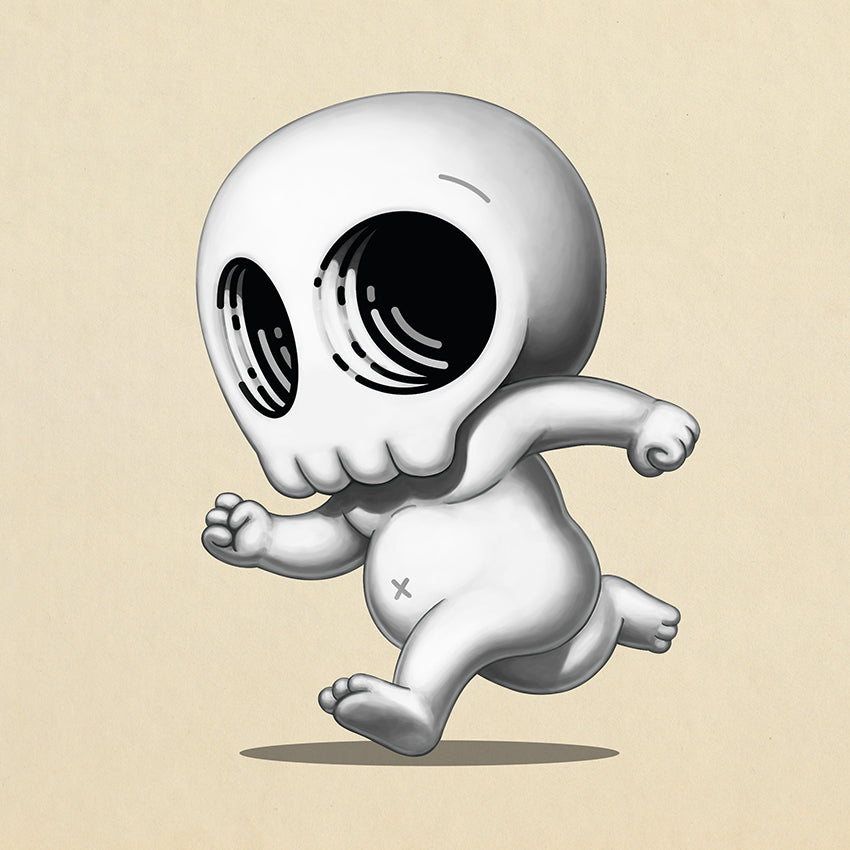 Mike Mitchell - "Skully III" - Spoke Art