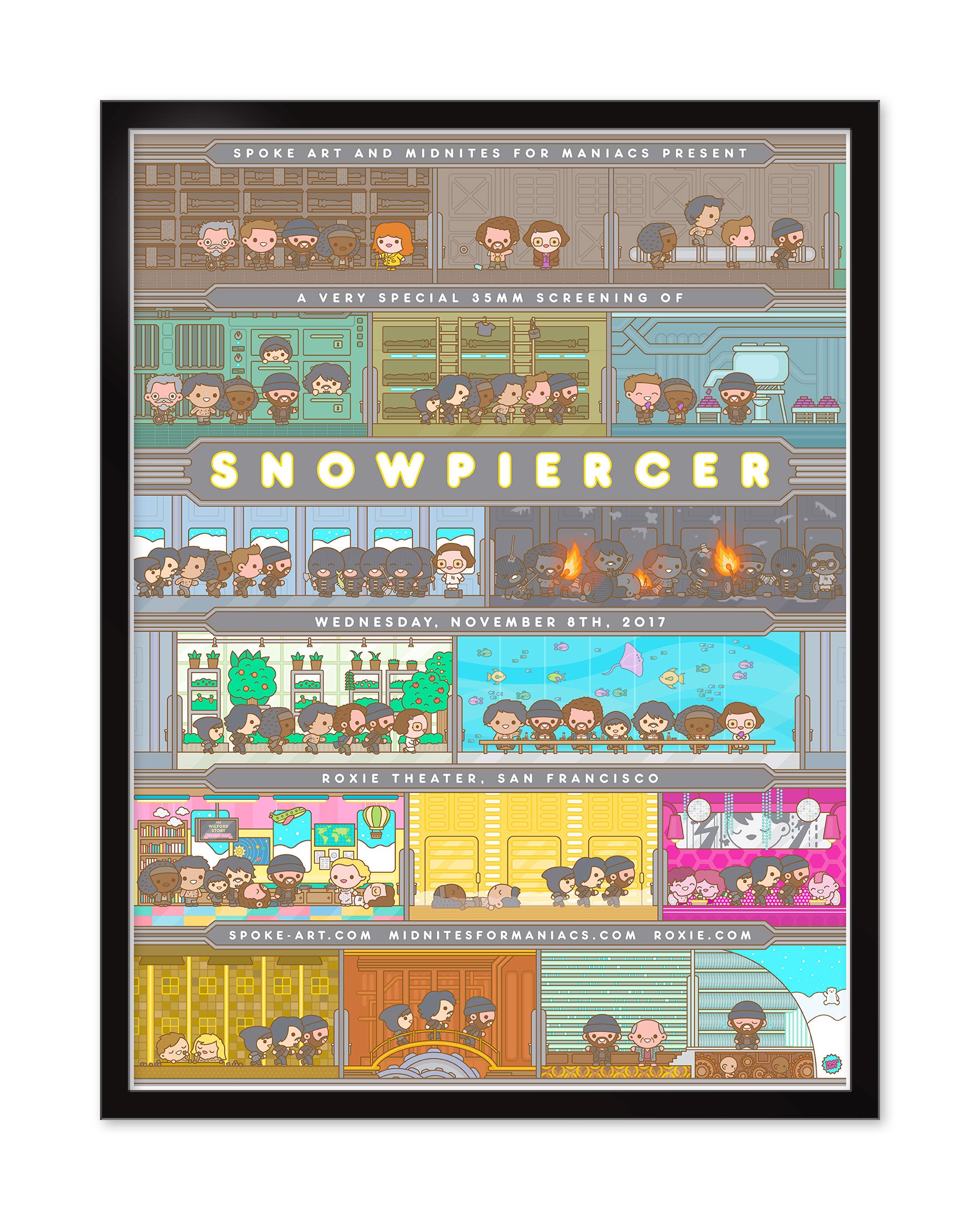 100% Soft - "Snowpiercer" - Spoke Art