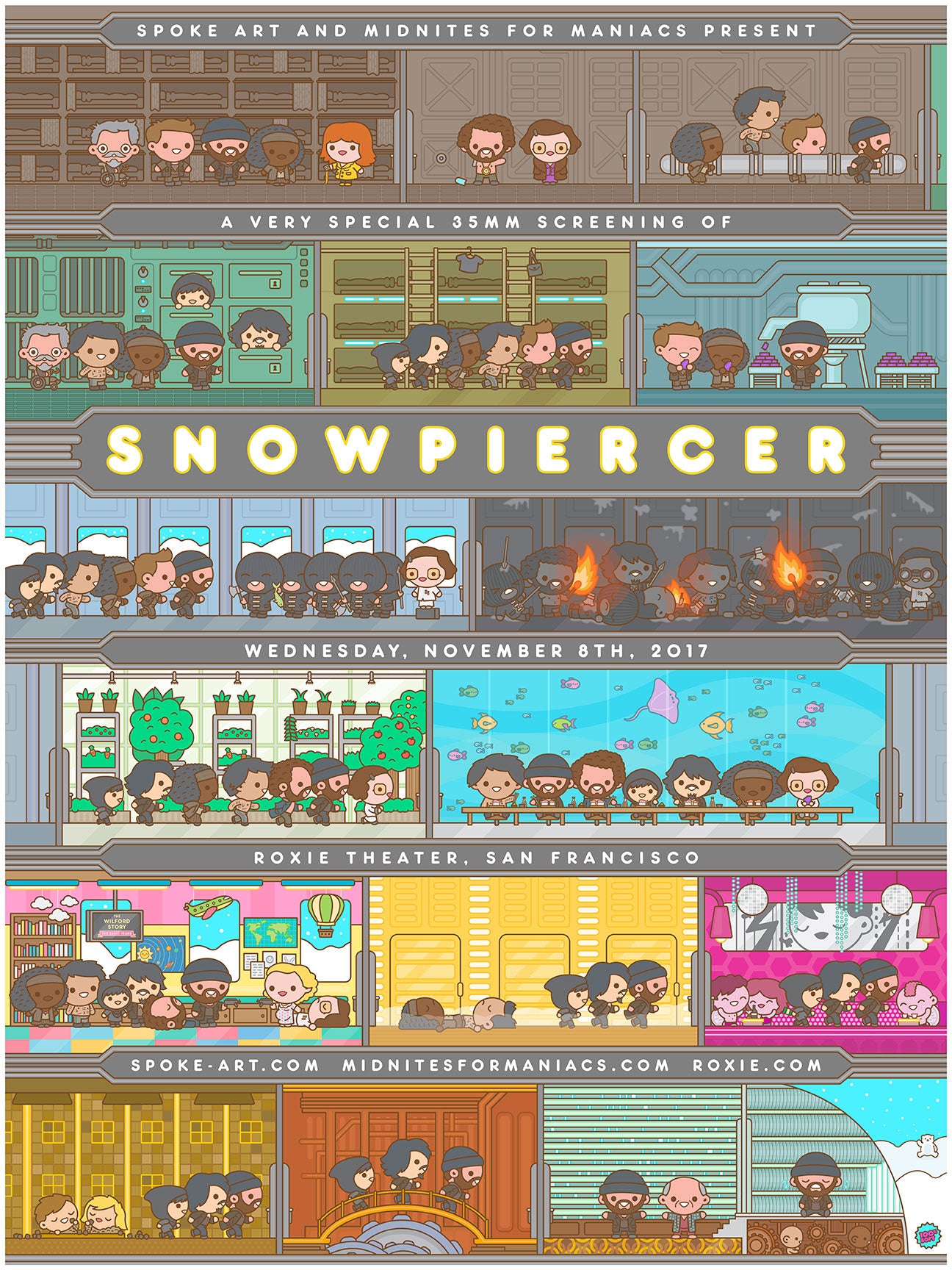 100% Soft - "Snowpiercer" - Spoke Art