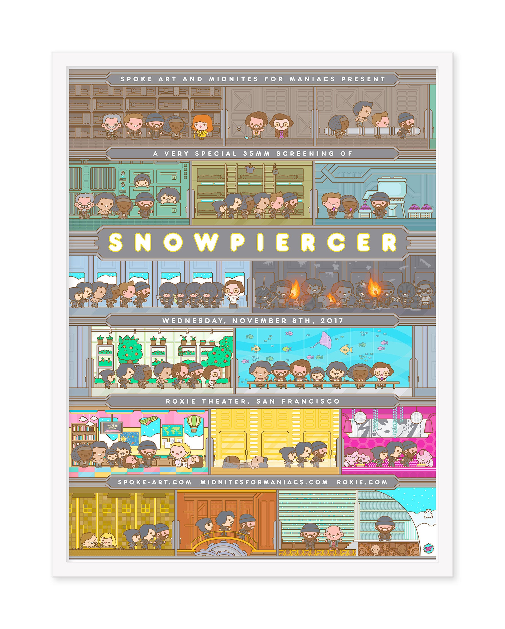 100% Soft - "Snowpiercer" - Spoke Art