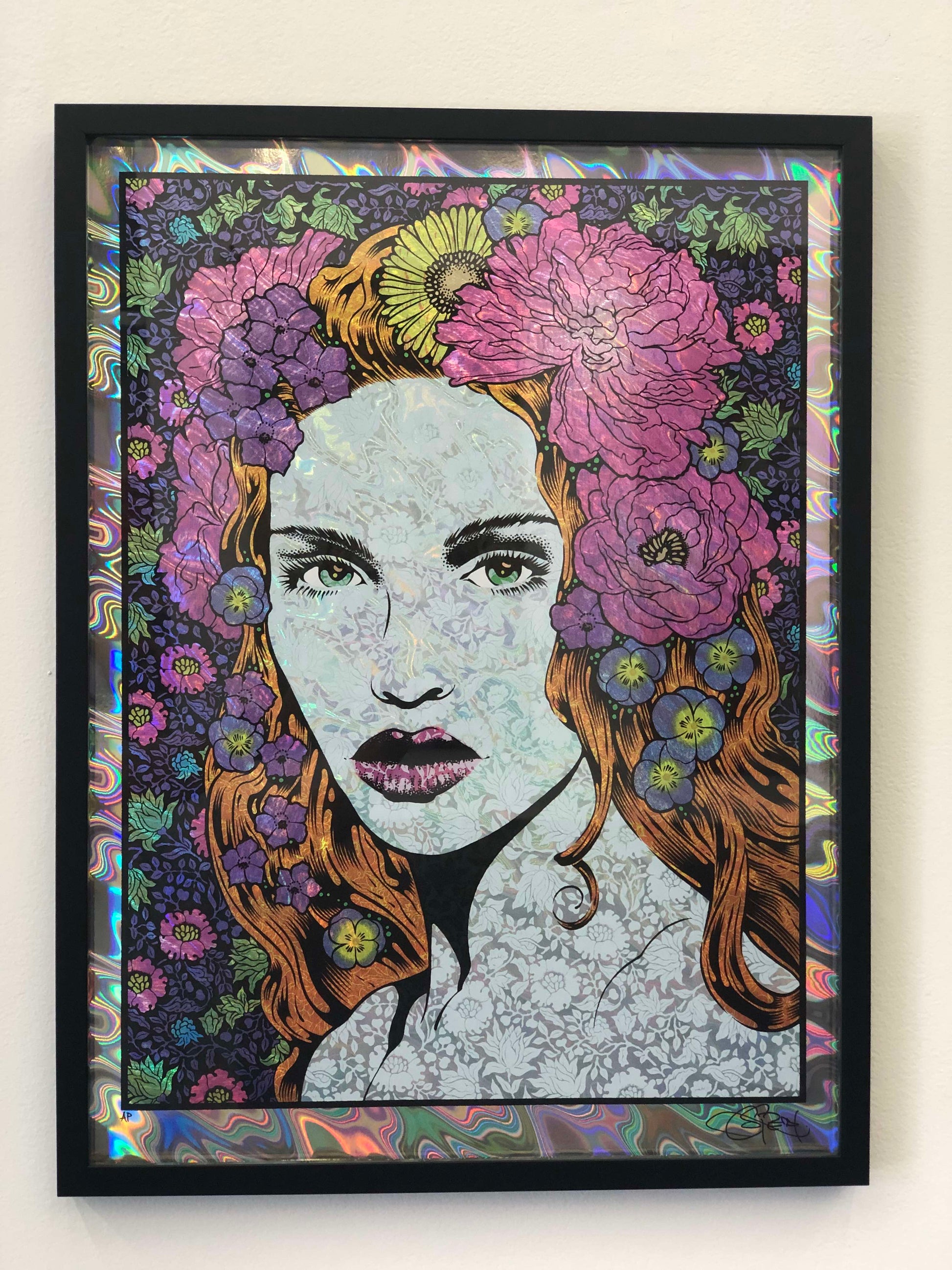 Chuck Sperry - "Beauty" (Lava Foil Variant AP) - Spoke Art