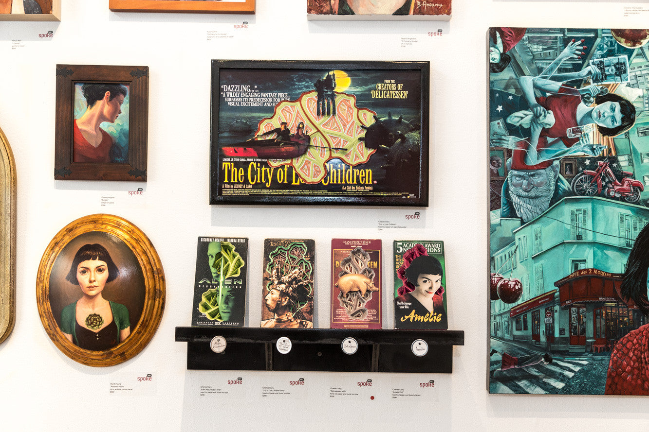 Charles Clary - "Alien Resurrection VHS" - Spoke Art