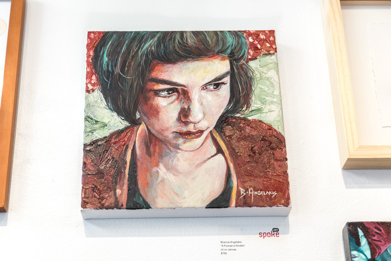 Brianna Angelakis - "A Portrait of A​mélie" - Spoke Art