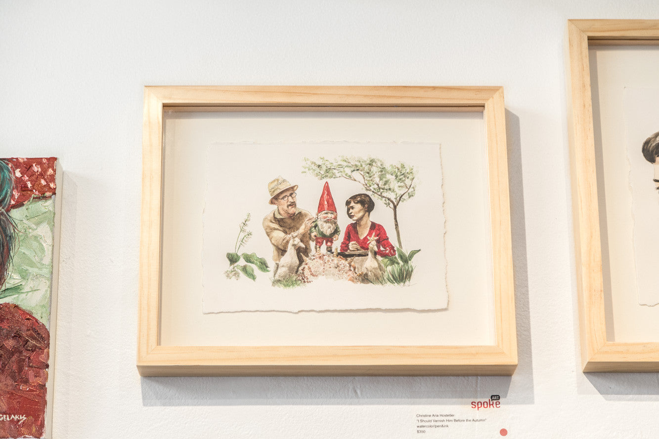 Christine Aria Hostetler - "I Should Varnish Him Before the Autumn" - Spoke Art