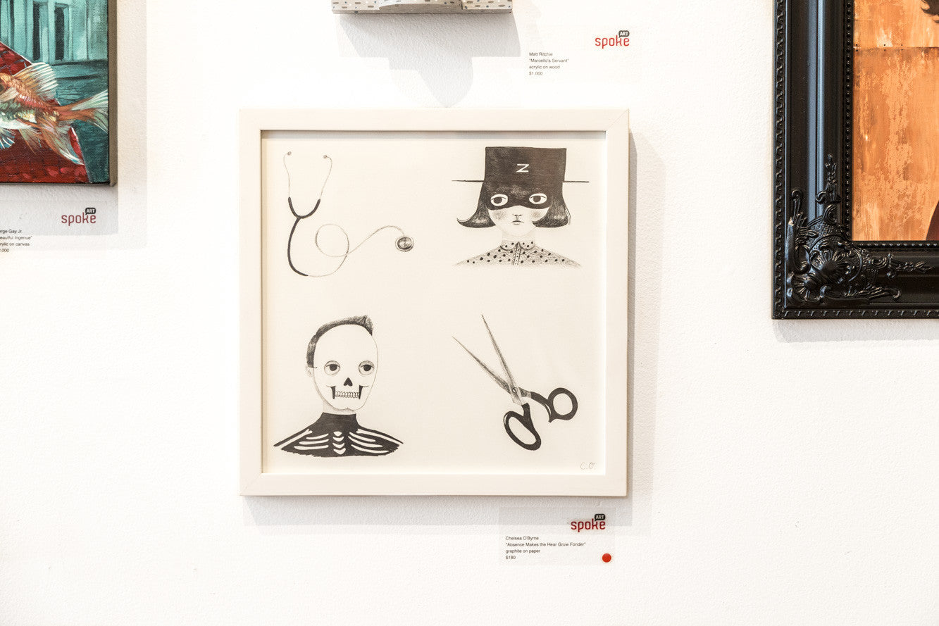Chelsea O'Byrne - "Absence Makes the Heart Grow Fonder" - Spoke Art