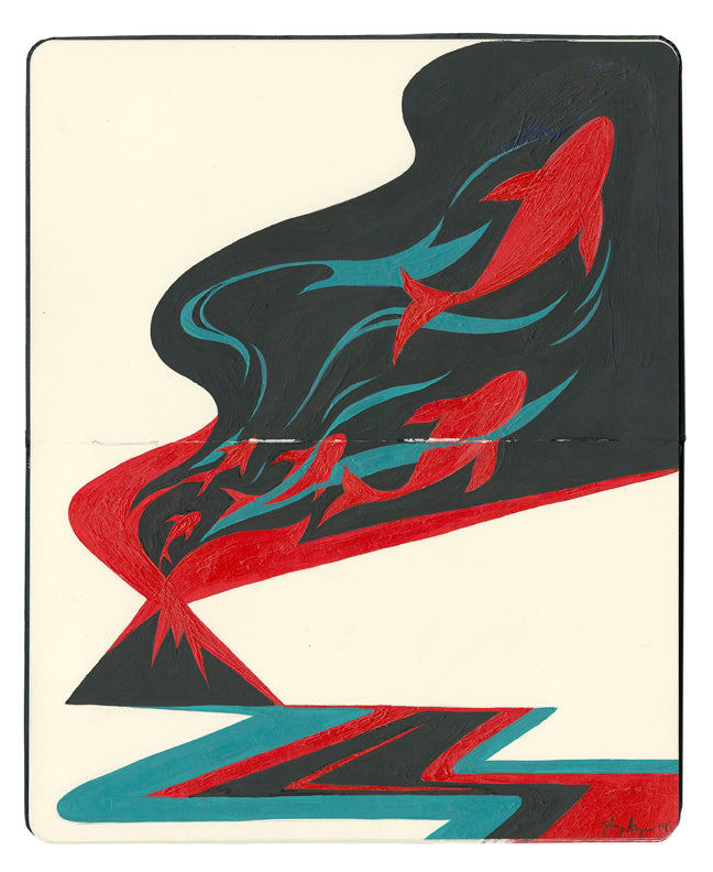 Stacey Aoyama - "Fire and Water" - Spoke Art