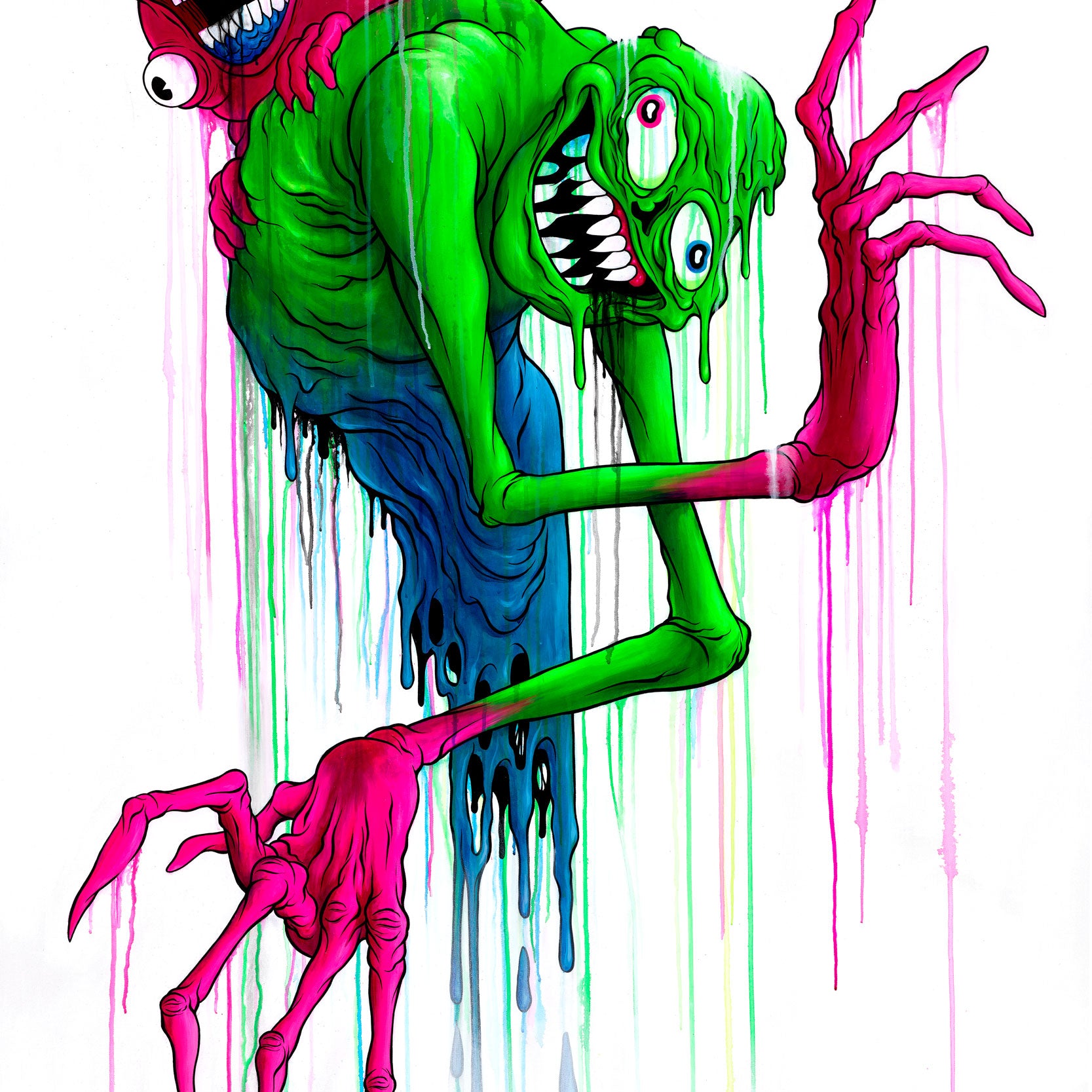 Alex Pardee - "Stanley and Poof" - Spoke Art