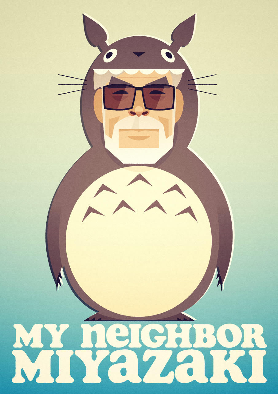 Stanley Chow - "My Neighbour Miyazaki" - Spoke Art