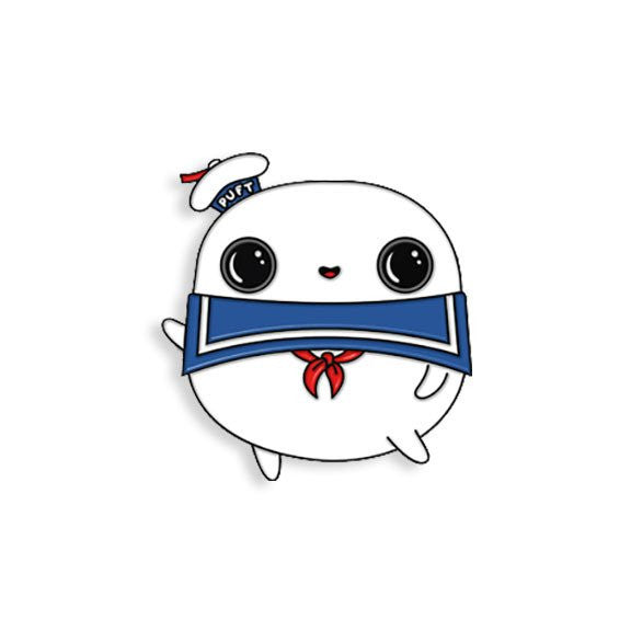 Stay Puft Enamel Pin by Tomi Monstre - Spoke Art
