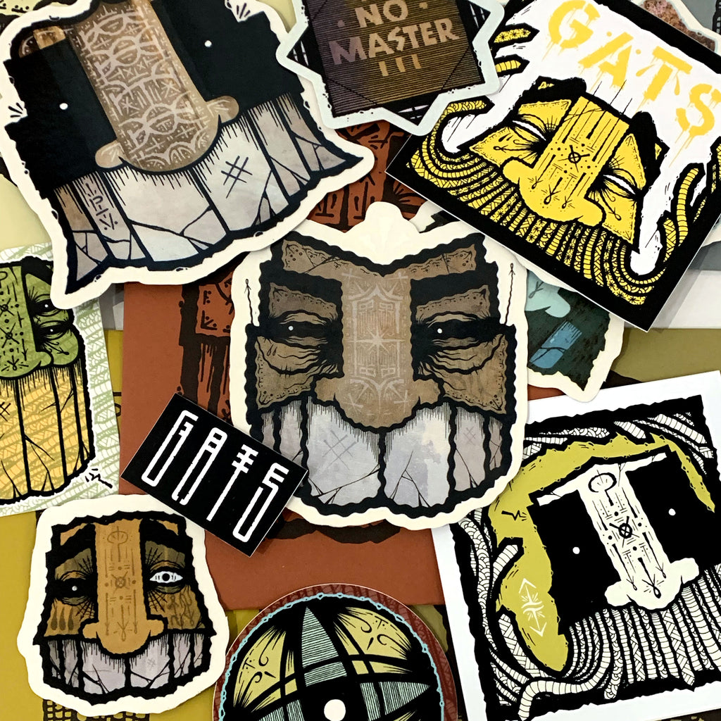 GATS - "Mystery Pack" Stickers Set - Spoke Art