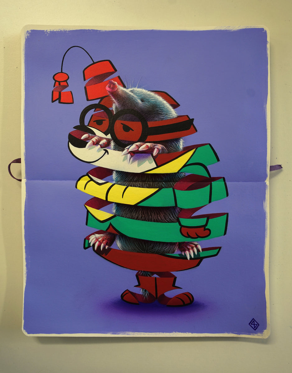 Super A - "Moleskin" - Spoke Art