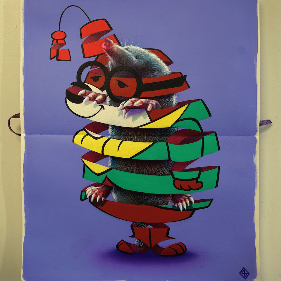 Super A - "Moleskin" - Spoke Art