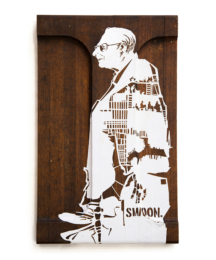 Swoon - "Grandpa" - Spoke Art