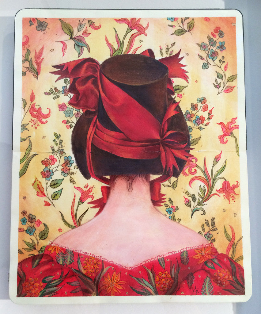 Sylvia Ji - "Bonnet, c. 1834" - Spoke Art