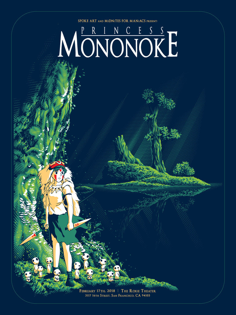 Tracie Ching - "Princess Mononoke" - Spoke Art
