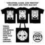 Jeremy Fish Cheaters, Liars and Thieves Tee Shirts and Tote Bag Set ComplexCon 2021