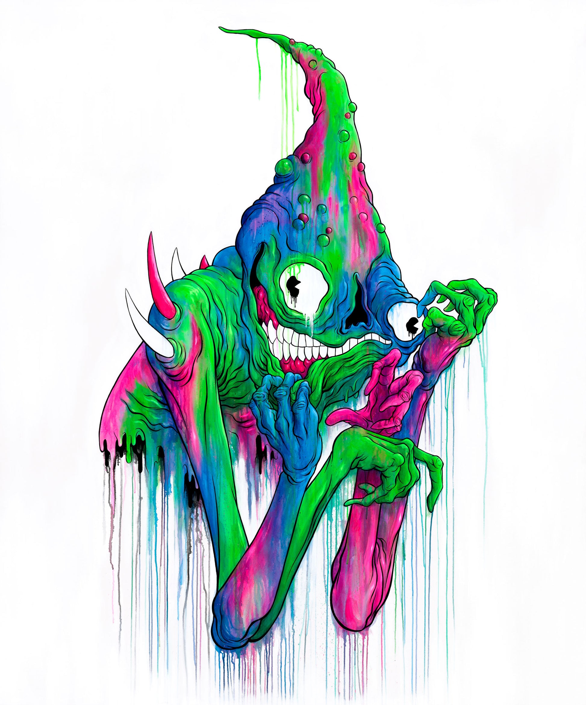 Alex Pardee - "The Amazing Benathan" - Spoke Art