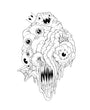Alex Pardee - "The Brightmare King" - Spoke Art