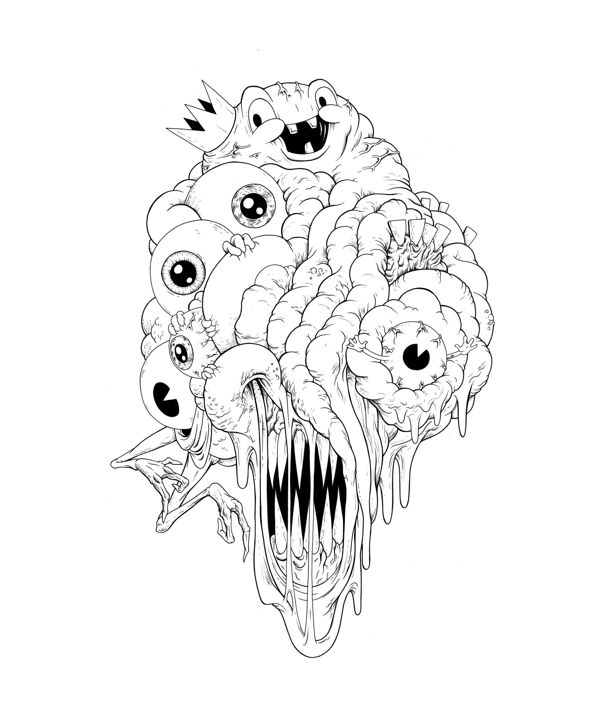 Alex Pardee - "The Brightmare King" - Spoke Art