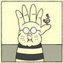 Alex Pardee - "The Hand of Gary Larsen" - Spoke Art