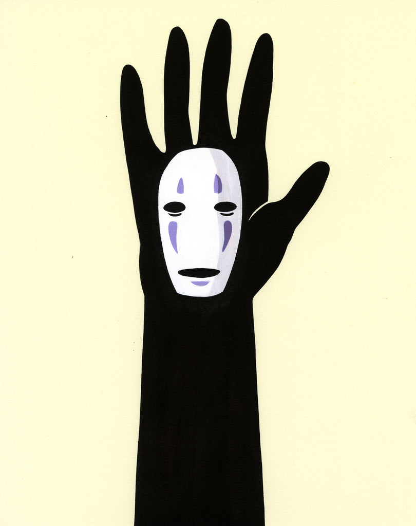 Alex Pardee - "The Hand of Hayao Miyazaki" - Spoke Art
