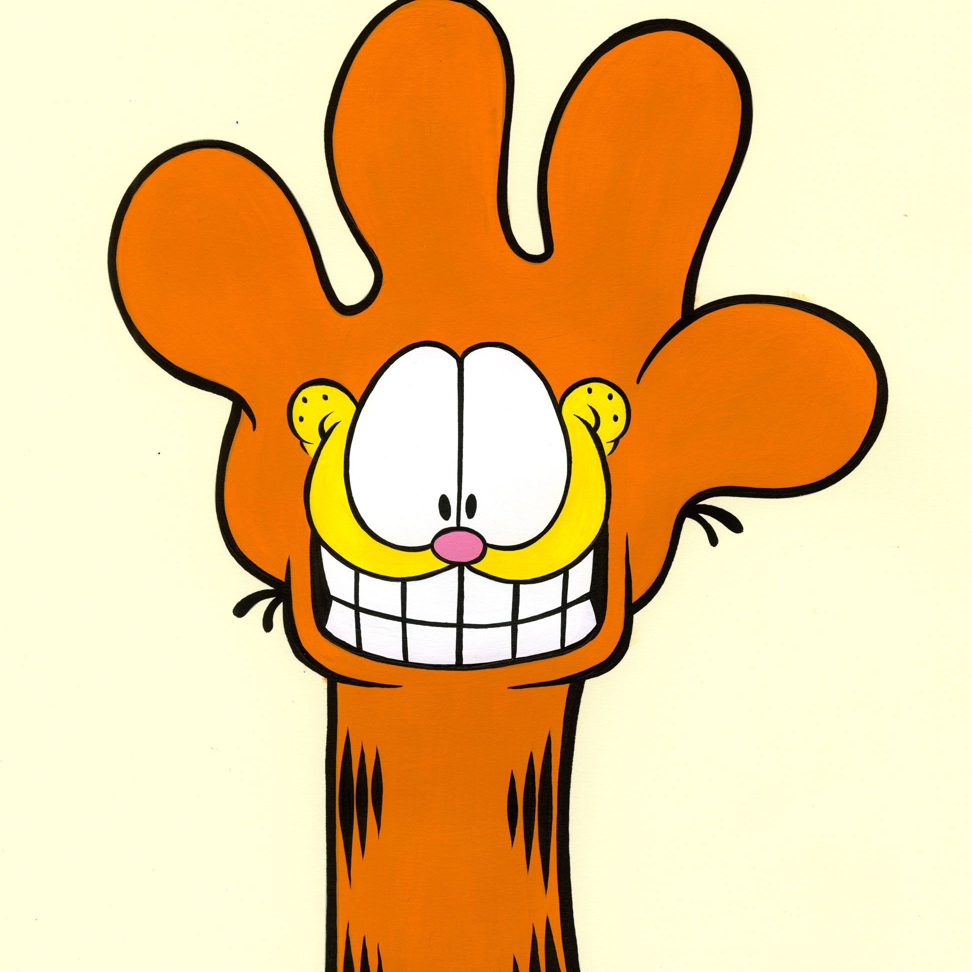 Alex Pardee - "The Hand of Jim Davis" - Spoke Art