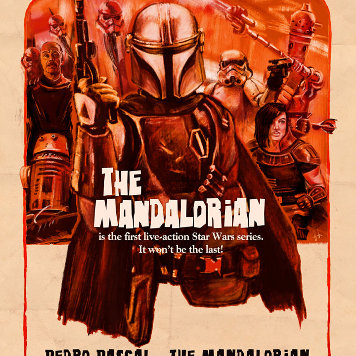 Scott Hopko - "The Mandalorian - 1960s" - Spoke Art