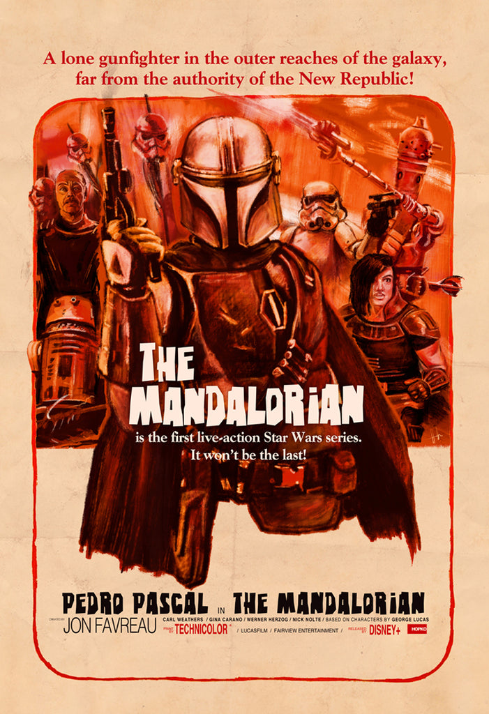 Scott Hopko - "The Mandalorian - 1960s" - Spoke Art