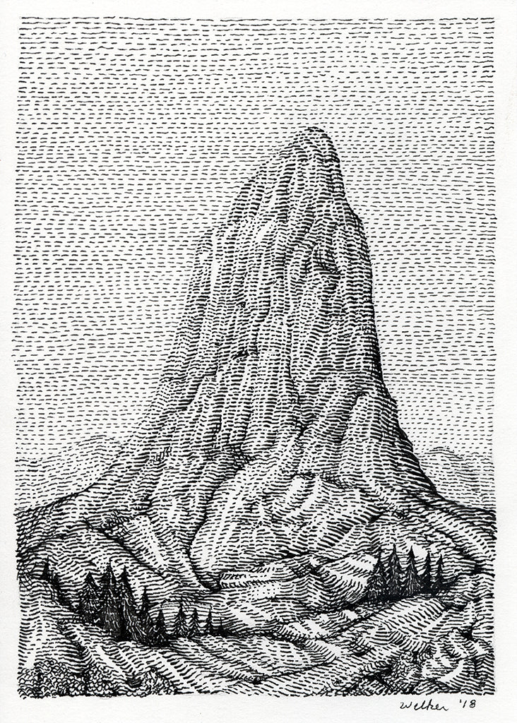 David Welker - "The Butte" - Spoke Art