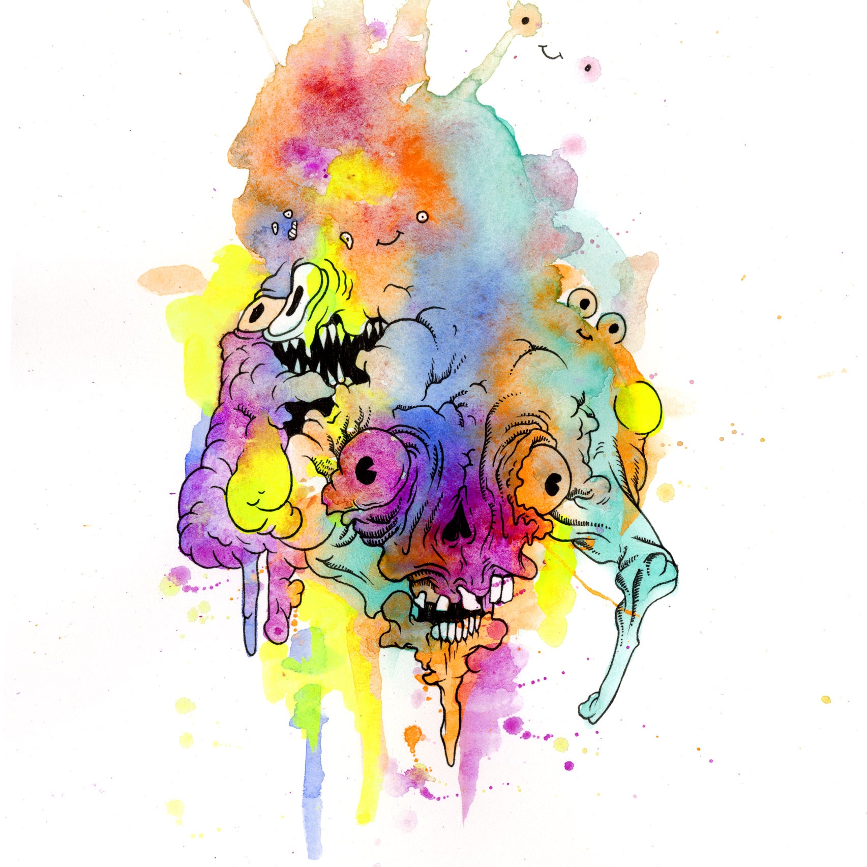 Alex Pardee - "This Was An Accident" - Spoke Art