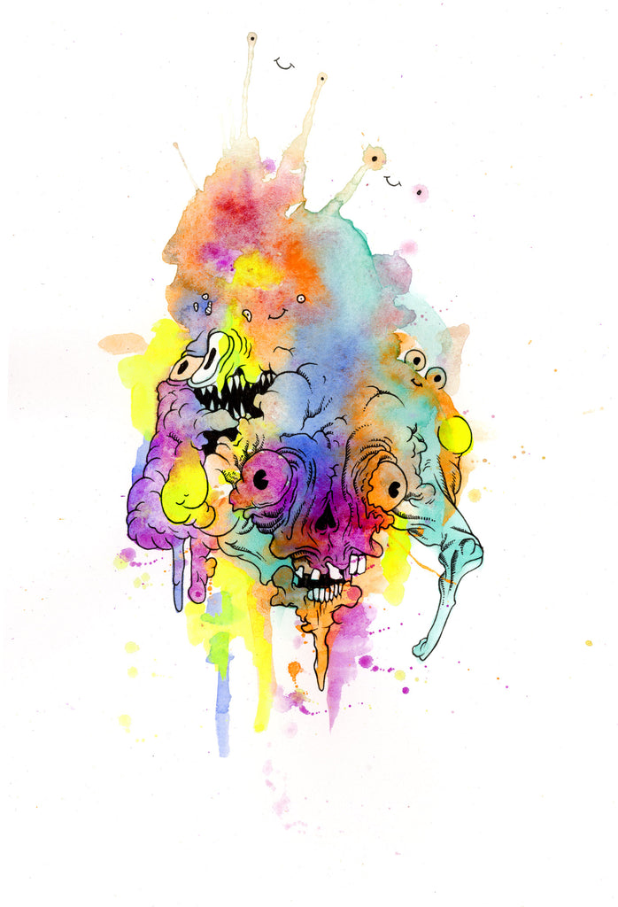 Alex Pardee - "This Was An Accident" - Spoke Art