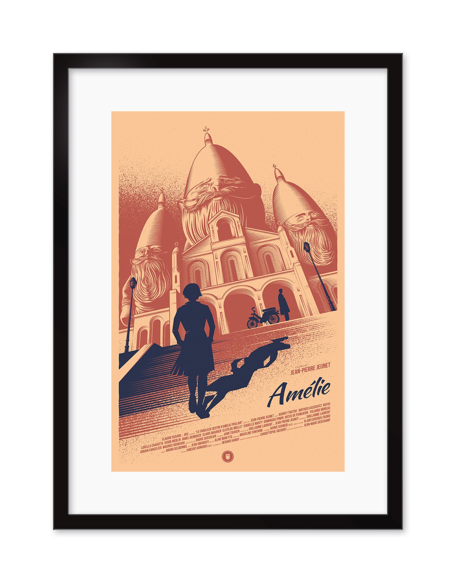 Thomas Walker - “Amélie - Les Gnomes Du Sacré-Couer”  (red) - Spoke Art