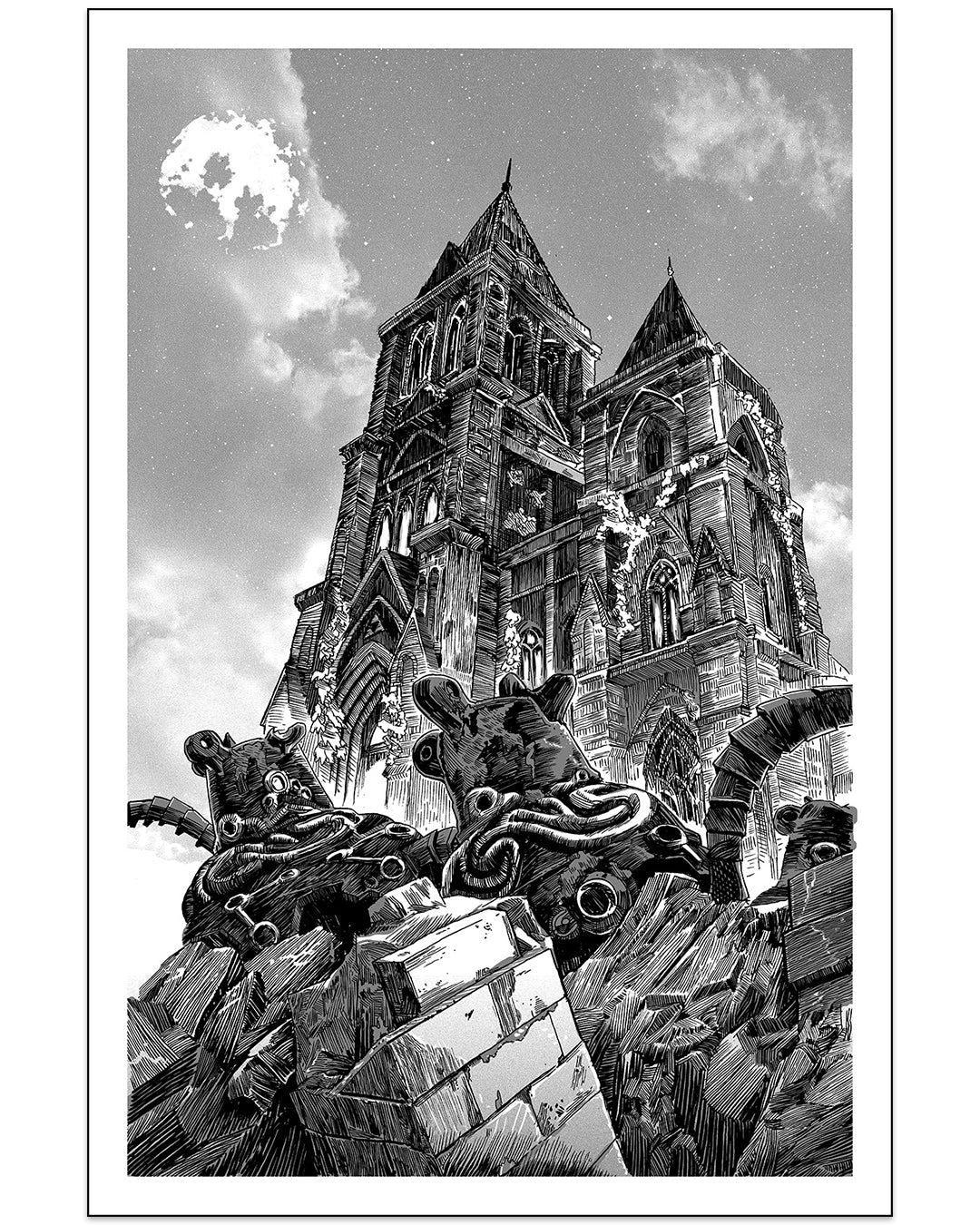 Tim Doyle - "Temple of Time" prints - Spoke Art