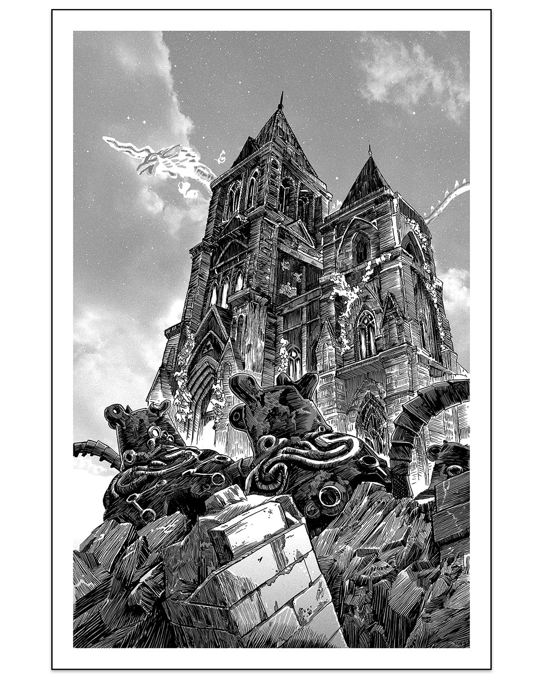 Tim Doyle - "Temple of Time" prints - Spoke Art