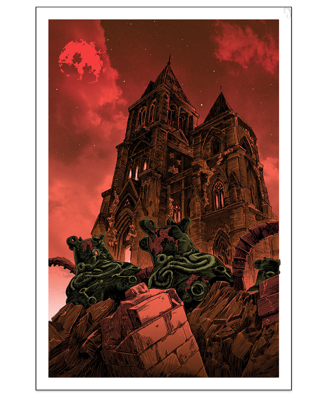 Tim Doyle - "Temple of Time" prints - Spoke Art