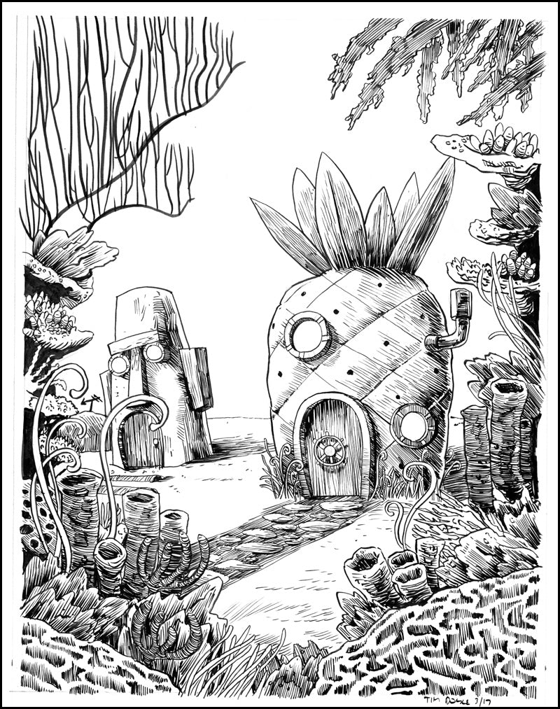 Tim Doyle - "124 Conch St." (original) - Spoke Art