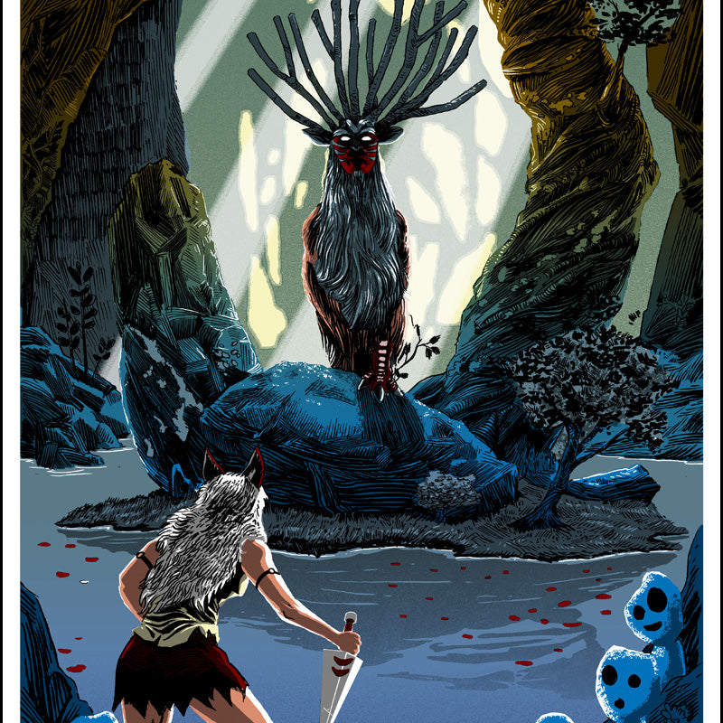 Tim Doyle - "Pool of the Forest God" Framed - Spoke Art