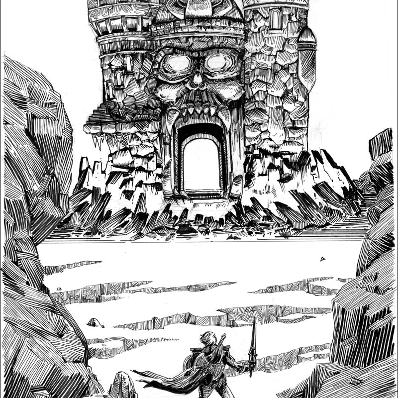 Tim Doyle - "The Sorceress Awaits" (original) - Spoke Art
