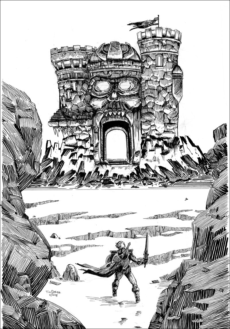 Tim Doyle - "The Sorceress Awaits" (original) - Spoke Art