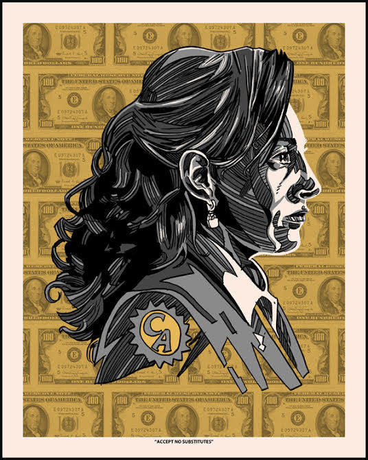 Tim Doyle - "Accept No Substitutes" (variant) - Spoke Art