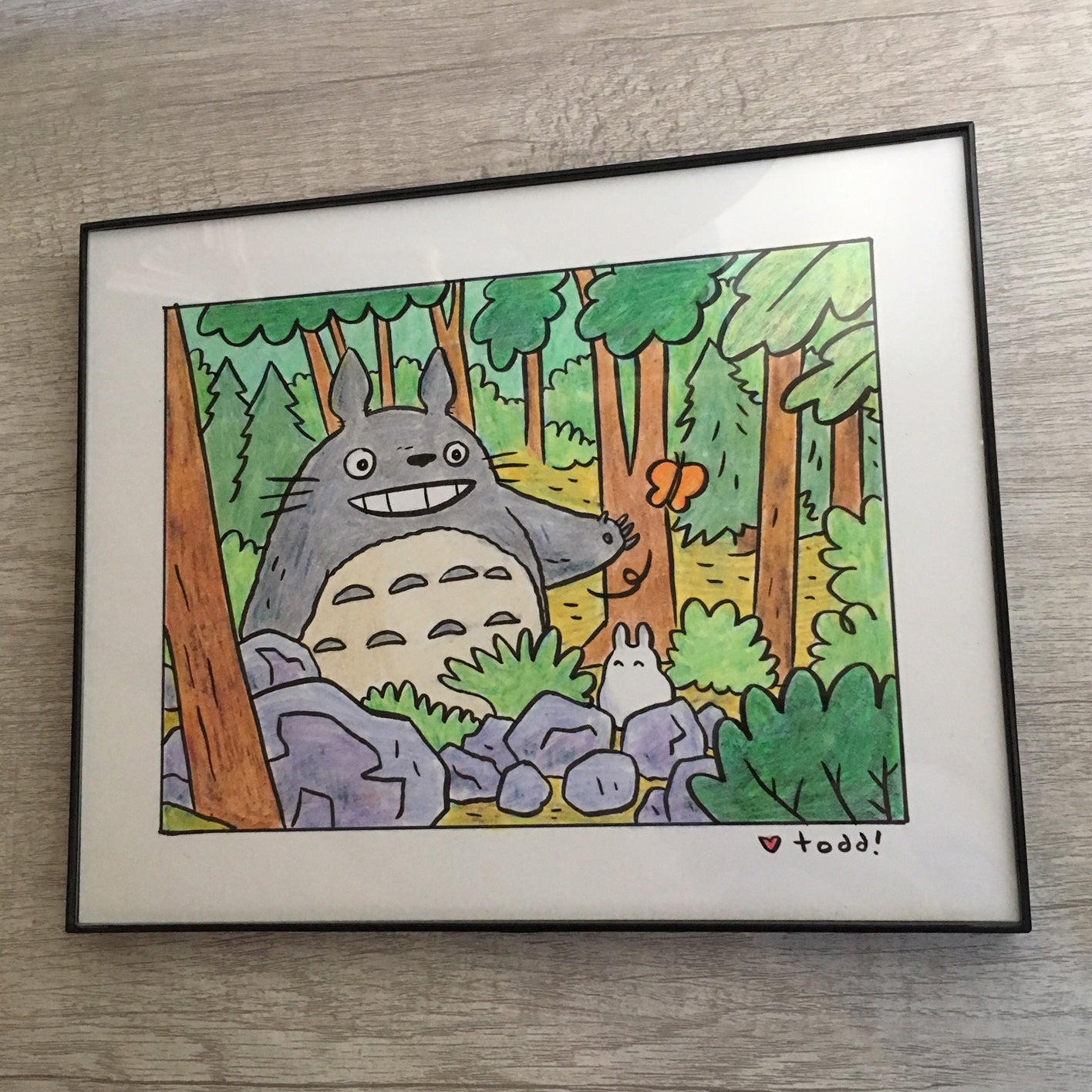 Toddbot (Todd Webb) - "Totoro in the forest" - Spoke Art