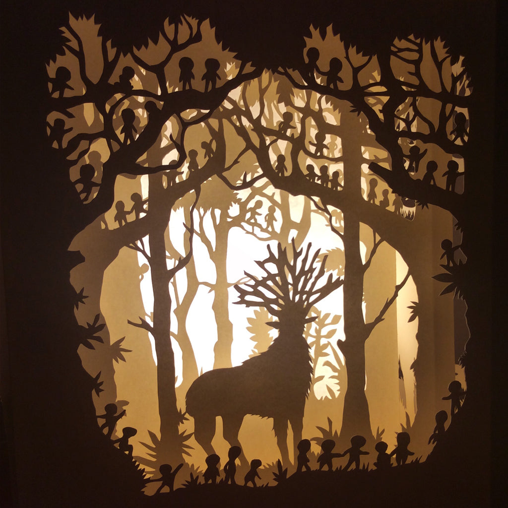 Tom Eglington - "Mononoke Forest" - Spoke Art