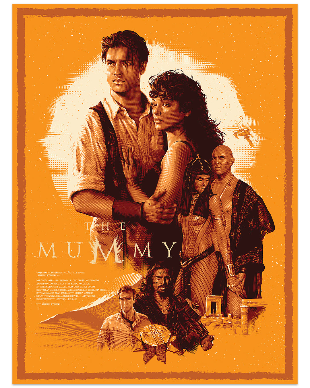 Tracie Ching - "The Mummy" print - Spoke Art