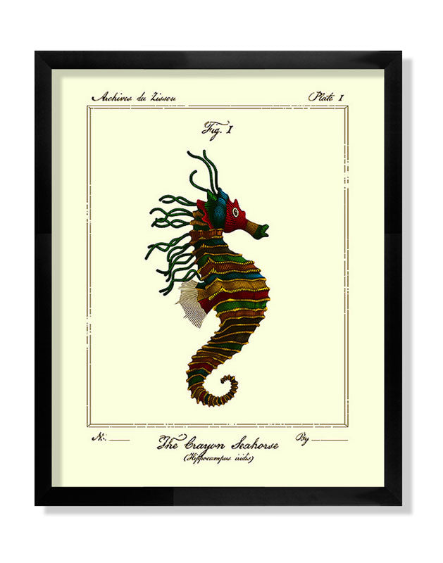Tracie Ching - "The Crayon Seahorse" - Spoke Art